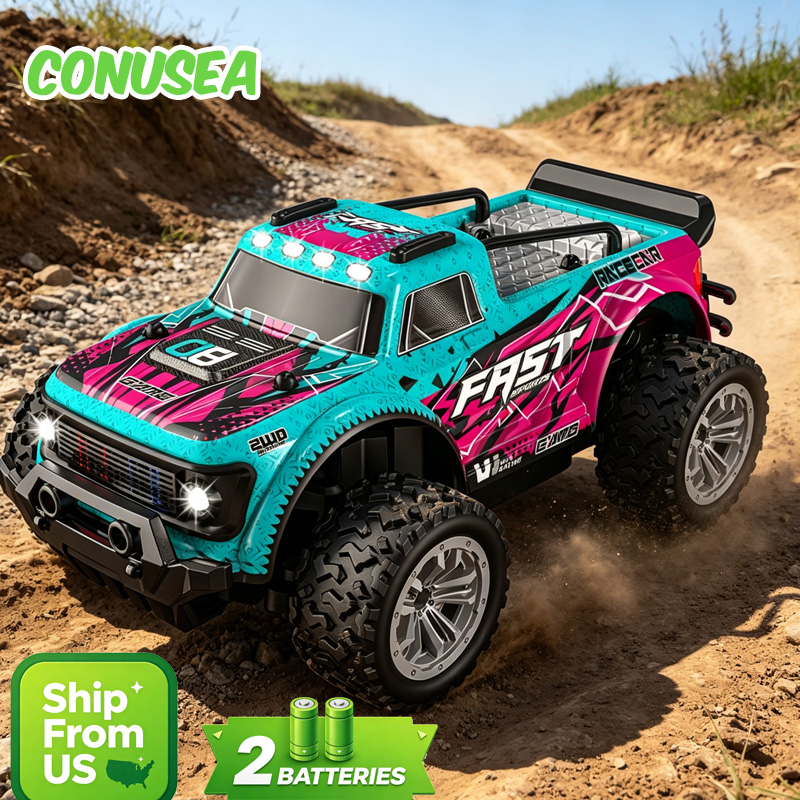 Rc Hobby Grade Truck - RC-Auto Ferngesteuertes Auto Geländewagen 4WD Hochgeschwindigkeits-Drift