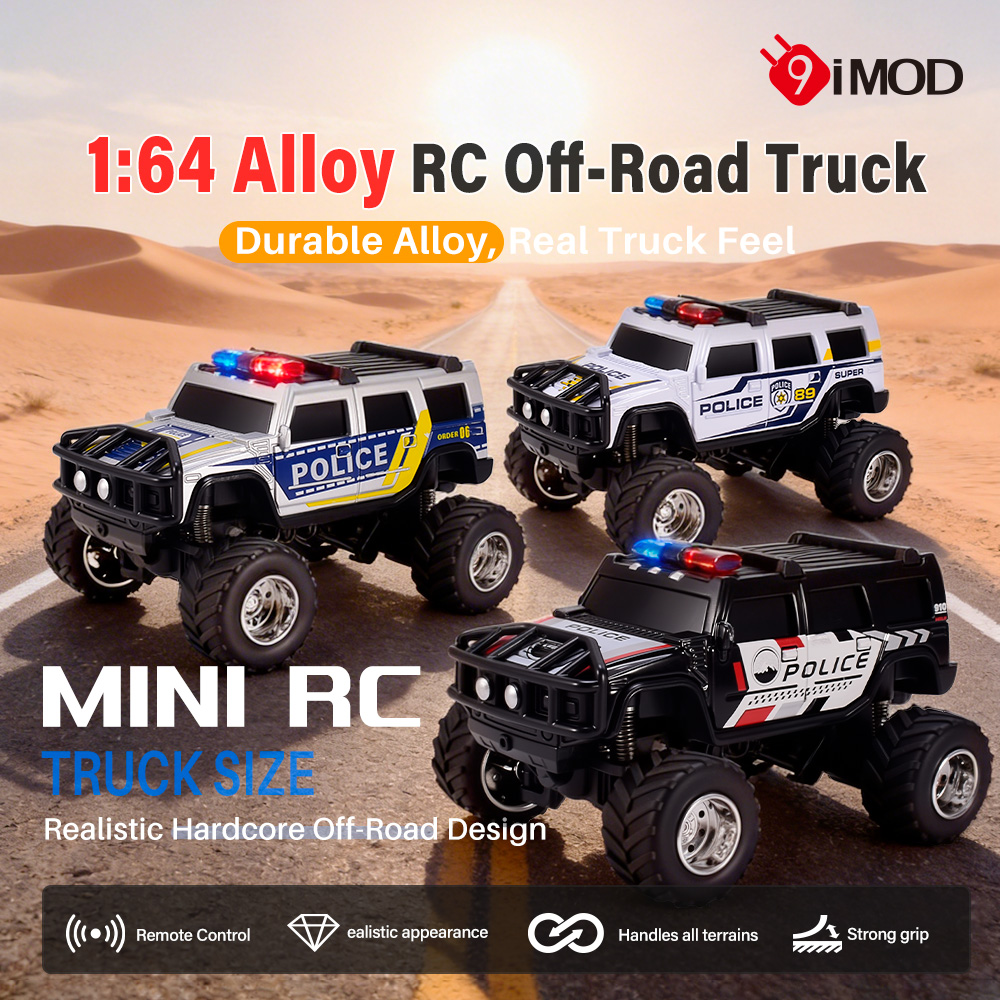 Rc Hobby Grade Truck - 9imod RC Polizeiauto 2,4G APP-Steuerung Geländewagen
