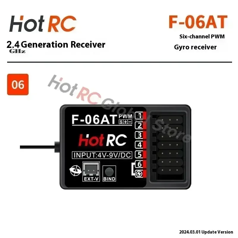 HOTRC 2,4GHz 4/6/8-Kanal F-04A – Rc Hobby Shops Bewertung und Preis