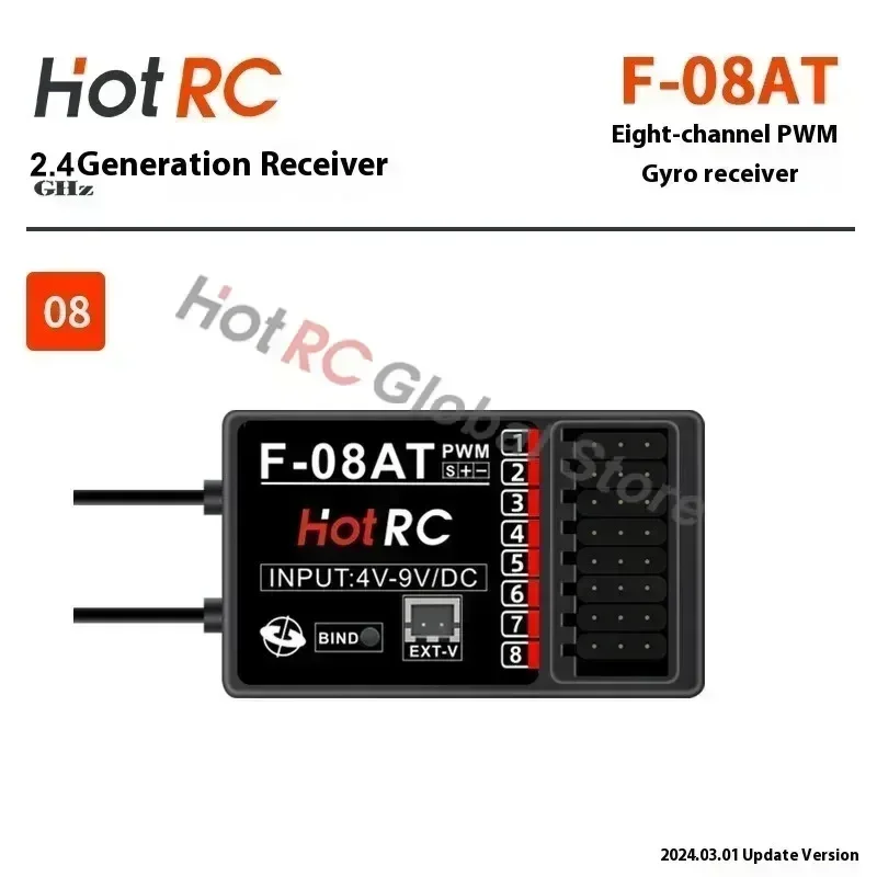 HOTRC 2,4GHz 4/6/8-Kanal F-04A – Rc Hobby Shops Bewertung und Preis